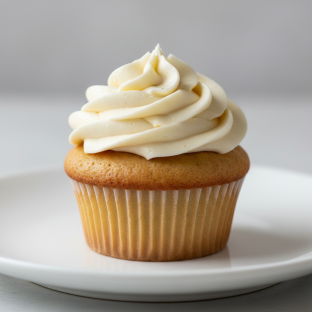 Individual Vegan Vanilla Cupcake