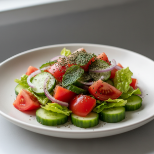 Lebanese Tomato and Cucumber Salad Lebanese Tomato and Cucumber Salad
