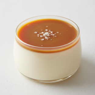 Sea Salt Caramel Panna Cotta