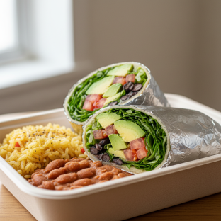 Veggie Burrito Box, Dairy Free [16oz]