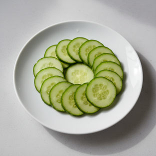 Sliced Cucumber