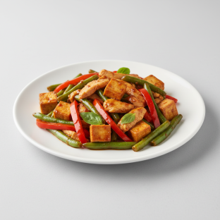 Fiery Chicken with Vegetables Fiery Chicken with Vegetables