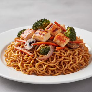 Mongolian Crab Pineapple Noodles