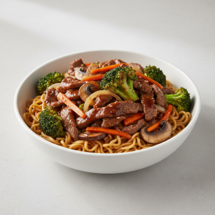 Mongolian Beef Teriyaki Bowl