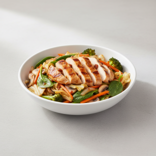 Mongolian Chicken Teriyaki Light Carb Bowl