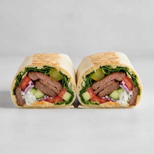 Steak Shawarma Wrap Steak Shawarma Wrap