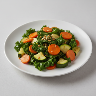 Mixed Vegetables with Garlic Mixed Vegetables with Garlic