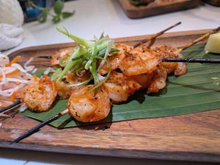 Shrimp BBQ Skewers