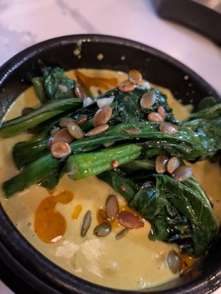 Coconut Calabasa Veggie Curry