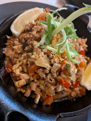 Mushroom Tofu Sisig