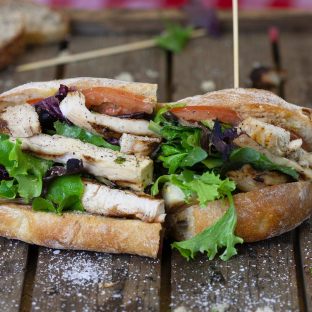 Chimi Chicken Sandwich