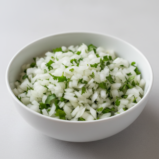 Diced Onions & Cilantro