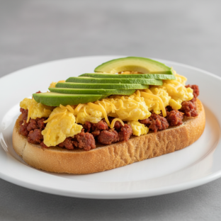 Choripan Eggs on Toast Choripan Eggs on Toast