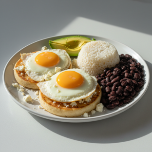 Calentado Eggs on Toast Calentado Eggs on Toast