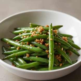 Gluten-Free Garlic Green Beans