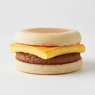 Morning Star "Sausage" Breakfast Sandwich