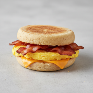 Gluten-Free Bacon Breakfast Sandwich