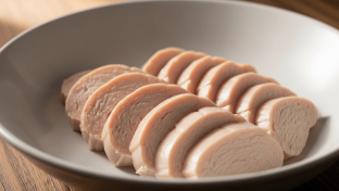 Sous-Vide Sliced Chicken