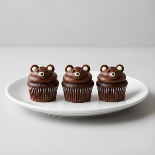 Go Bears! Chocolate Cupcakes Go Bears! Chocolate Cupcakes
