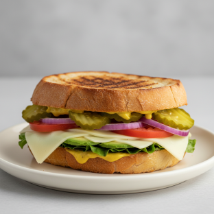 Vegetarian Cuban Sandwich