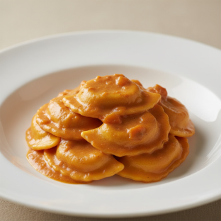 Butternut Squash Ravioli and Sauce