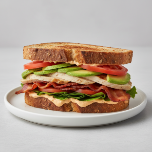 BLAT Sandwich with Chicken