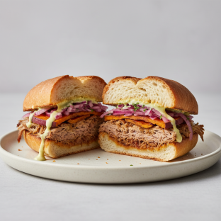 Pan Con Lechon Sandwich