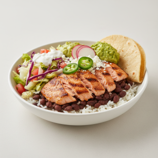 Oaxaca Bowl with Salmon