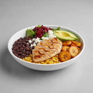 Caribe Bowl with Grilled Chicken