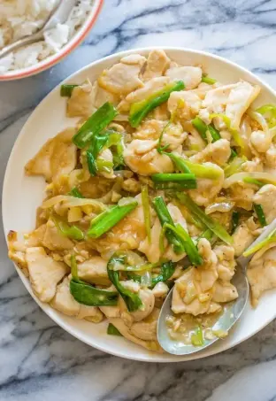 Chicken Scallion Stir-Fry
