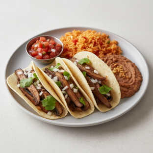 Portobello Taco Plate