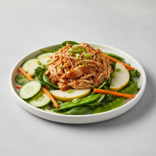 Nut-Free Chicken Salad with Tamarind Sauce (No Cashews)