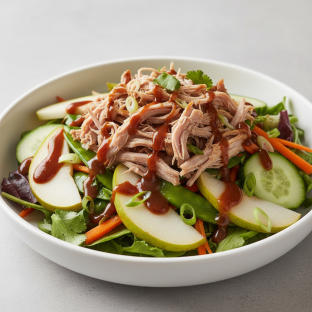 Nut-Free Pork Shoulder Salad with Tamarind Sauce (No Cashews)