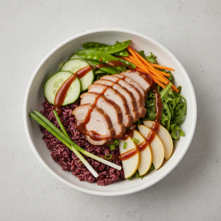 Nut-Free Pork Shoulder 50-50 Bowl with Tamarind Sauce (No Cashews)