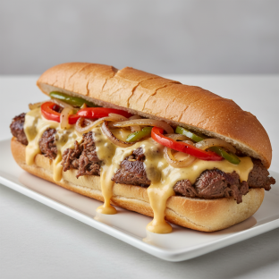 QBD Foot-Long Cheesesteak