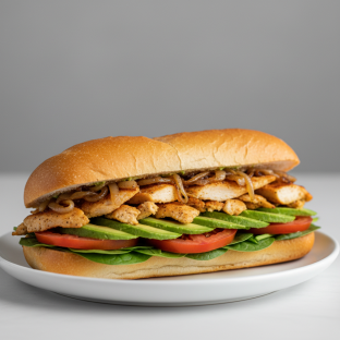 Chicken SouthPaw Bomb Sandwich