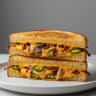 Spicy Grilled Cheese
