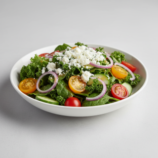House Green Salad with Feta Cheese