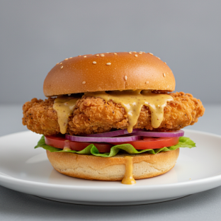 Chicken Slider with Honey Mustard