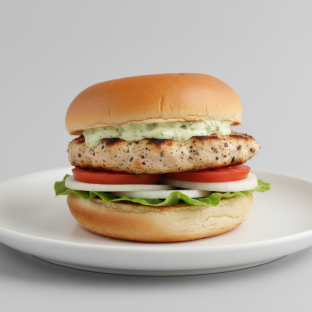 Chicken Slider with Pesto Mayo