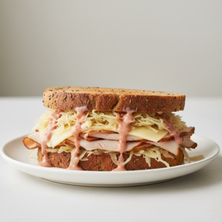 Gluten Free Turkey Reuben Sandwich