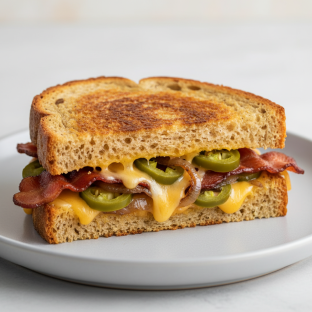 Gluten Free Spicy Grilled Cheese