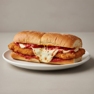 Chicken Parm Hero Sandwich