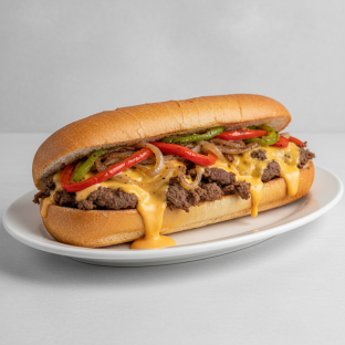 QBD Foot-Long Cheesesteak