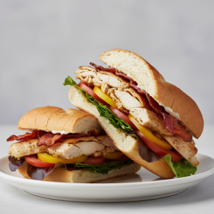 Chicken Philly BLT Sandwich