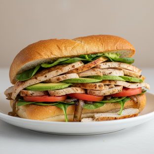 Chicken SouthPaw Bomb Sandwich