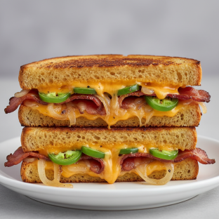 Spicy Grilled Cheese