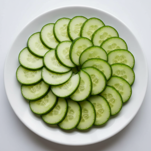 Sliced Cucumber