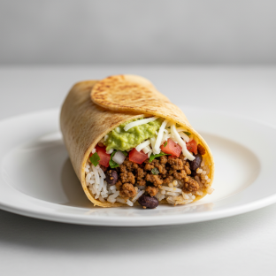 Carne Molida Burrito Carne Molida Burrito