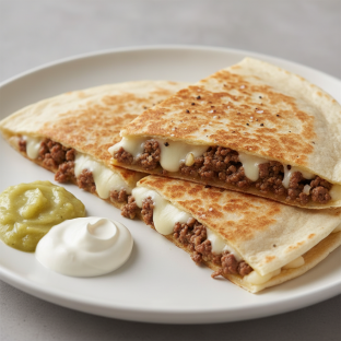 Carne Molida Quesadilla Carne Molida Quesadilla